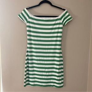 Susana Monaco Sade 18" Dress Size Small Leek/Sugar